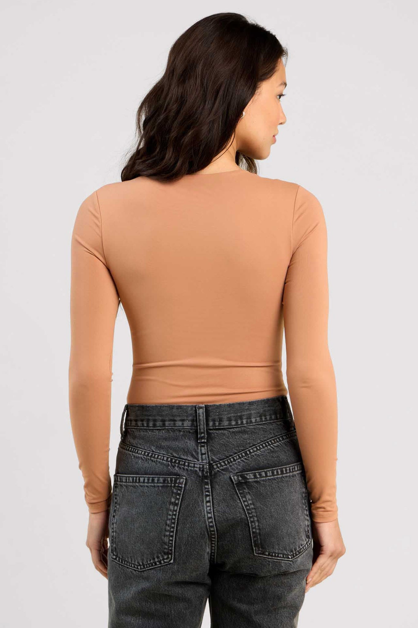 Long Sleeve Crewneck Bodysuit