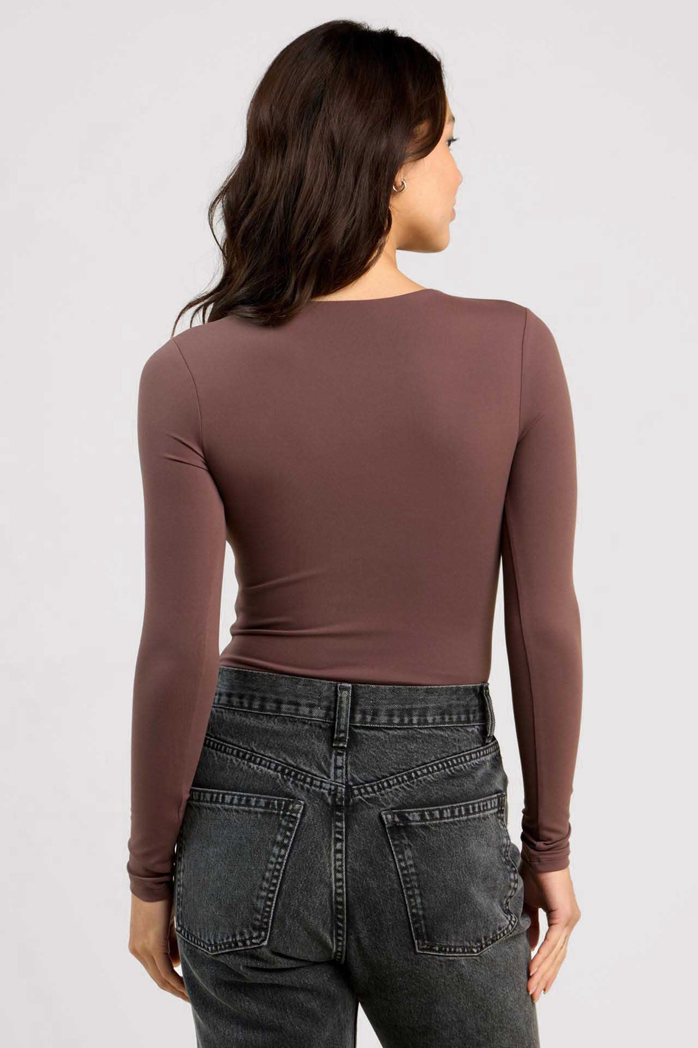 Long Sleeve Crewneck Bodysuit