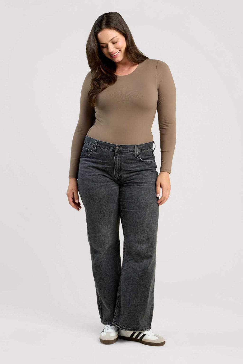 Long Sleeve Crewneck Bodysuit