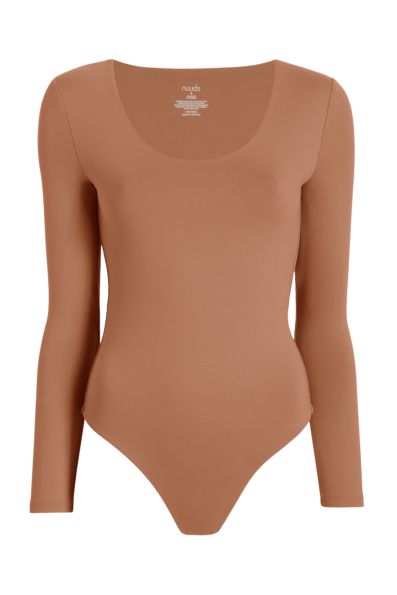 Long Sleeve Scoop Neck Bodysuit