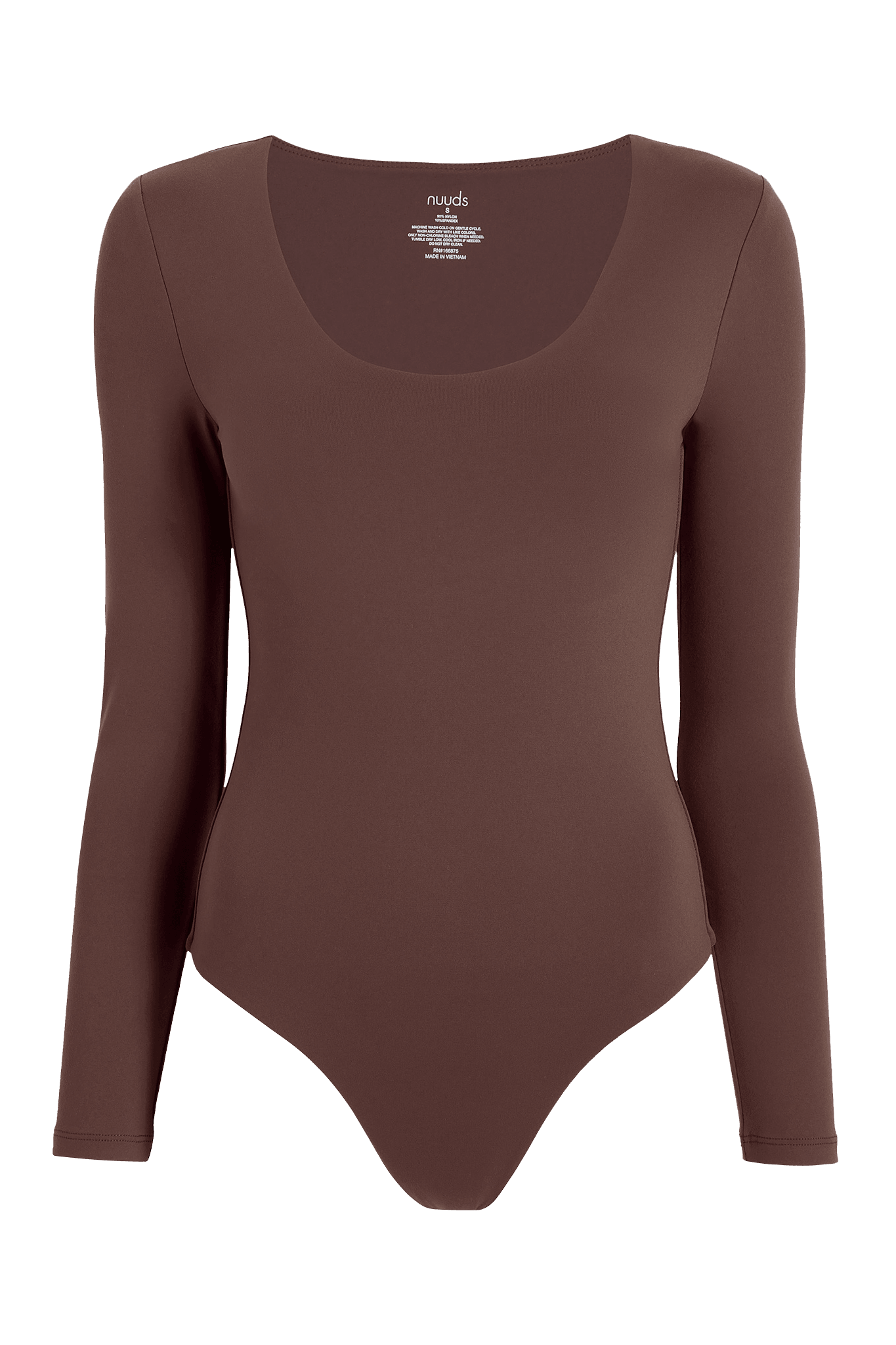 Long Sleeve Scoop Neck Bodysuit