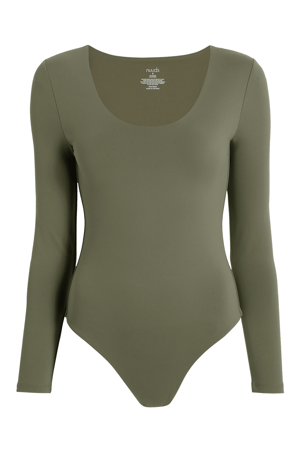 Long Sleeve Scoop Neck Bodysuit