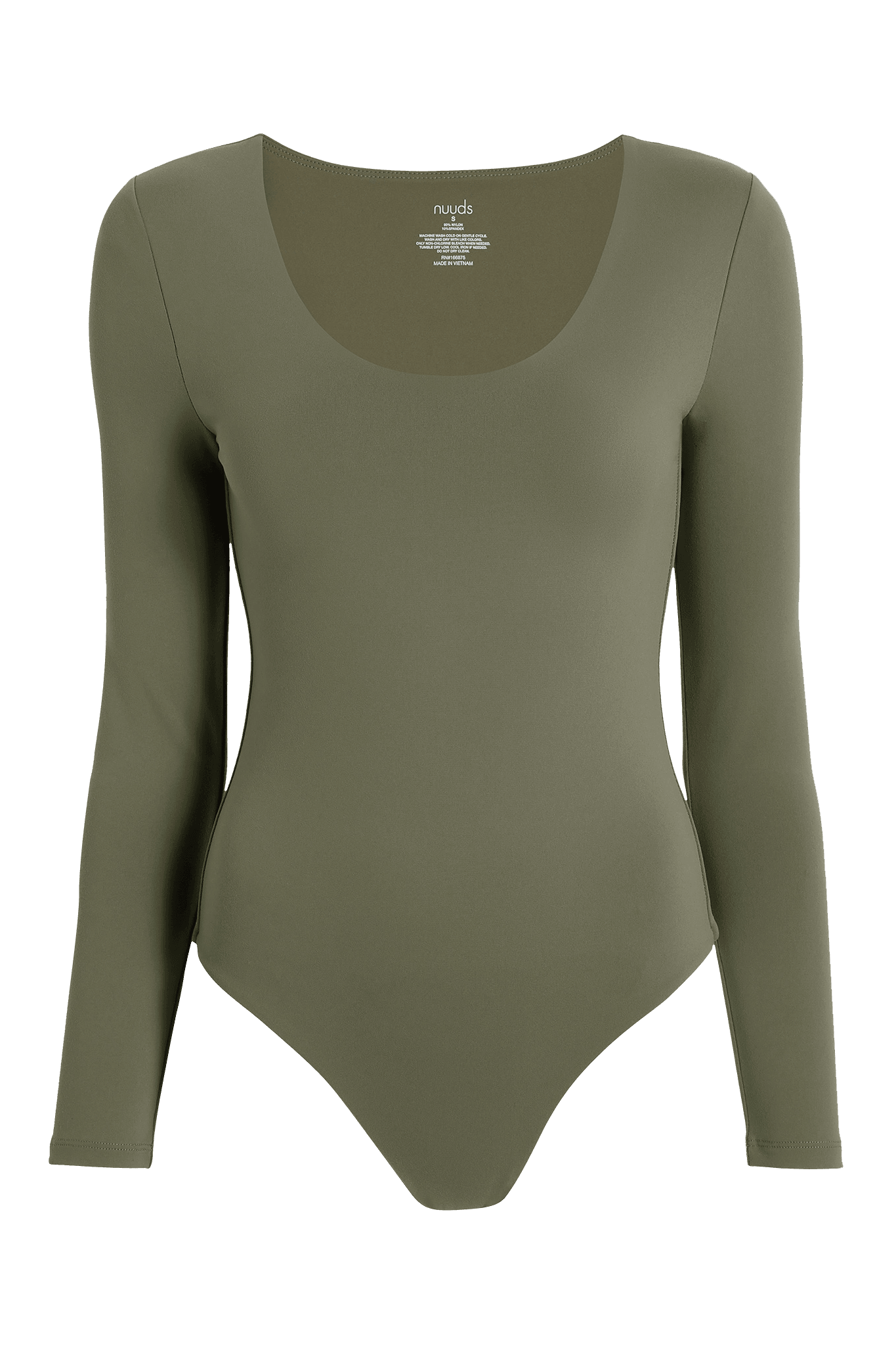 Long Sleeve Scoop Neck Bodysuit