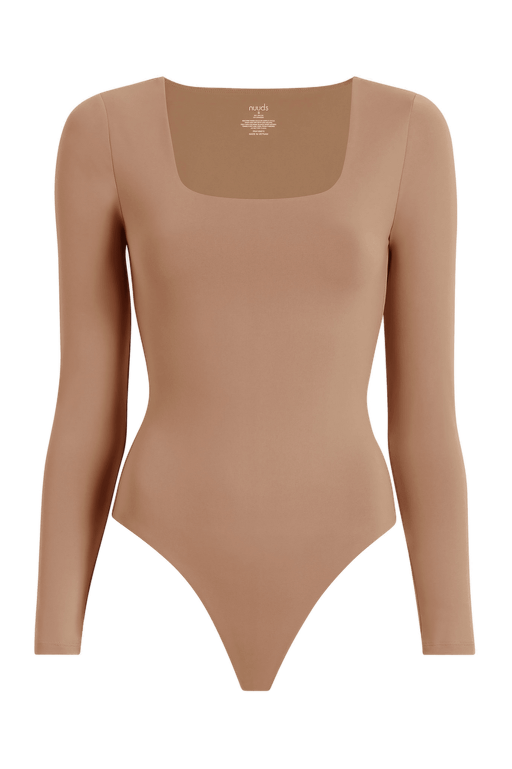 Long Sleeve Square Neck Bodysuit