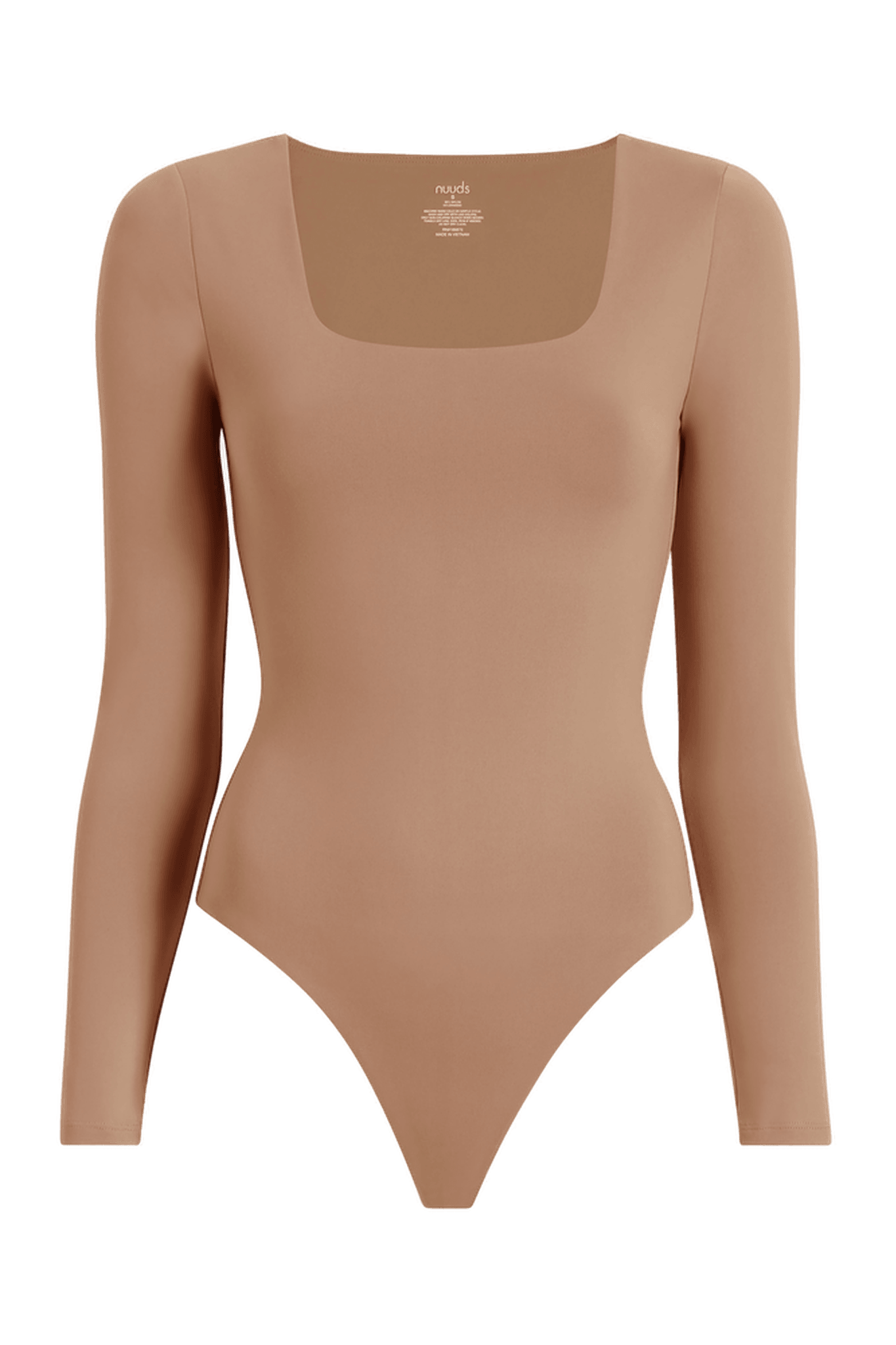 Long Sleeve Square Neck Bodysuit
