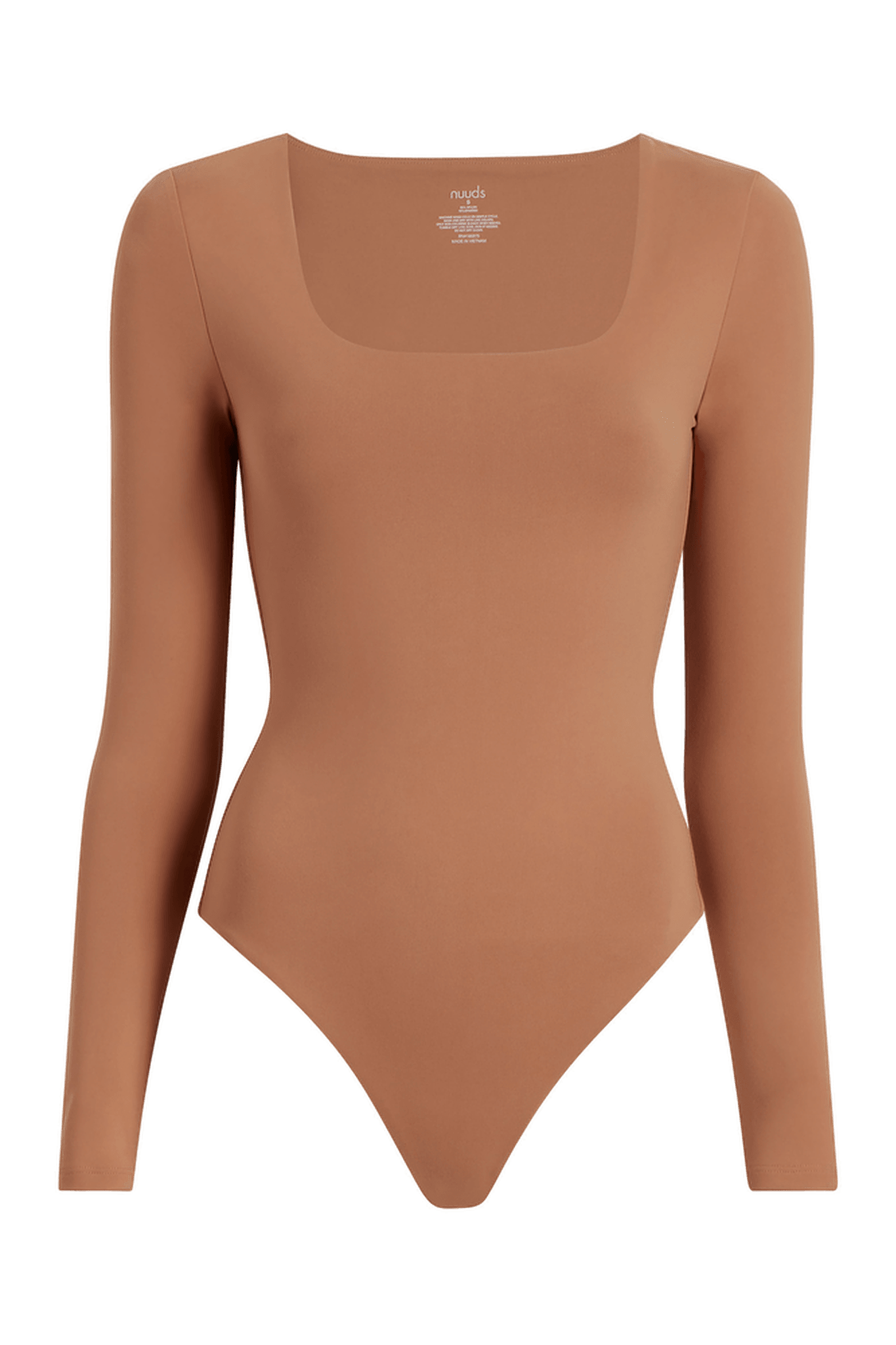 Long Sleeve Square Neck Bodysuit