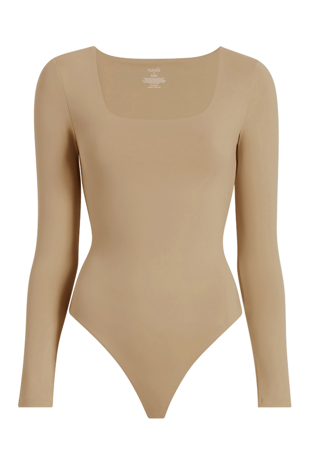 Long Sleeve Square Neck Bodysuit