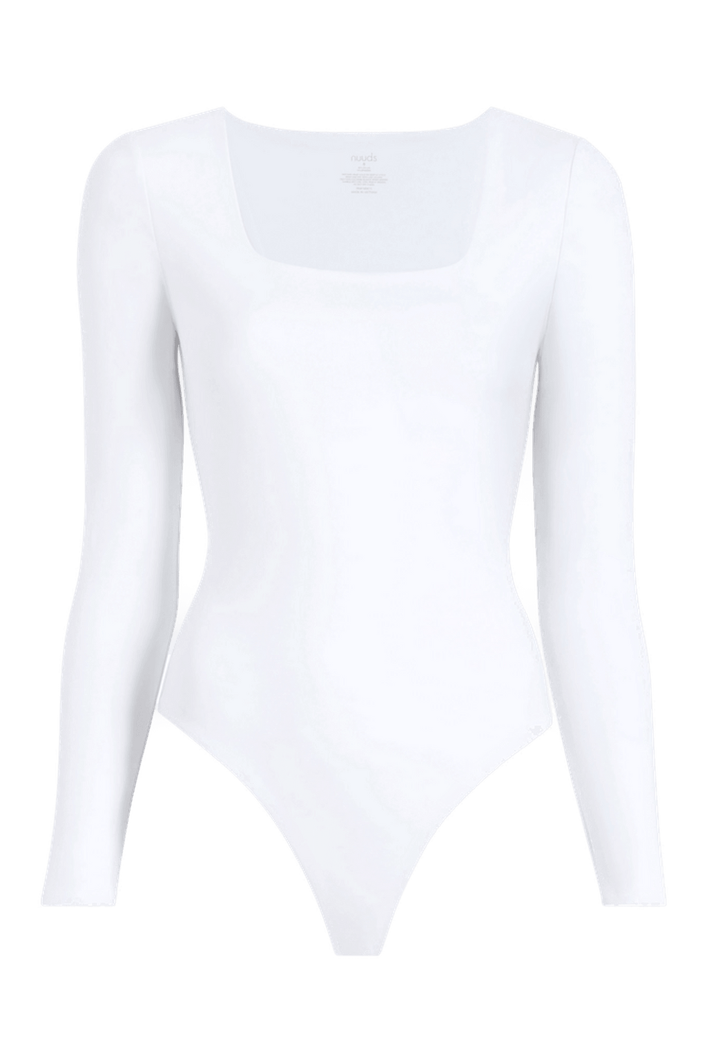 Long Sleeve Square Neck Bodysuit