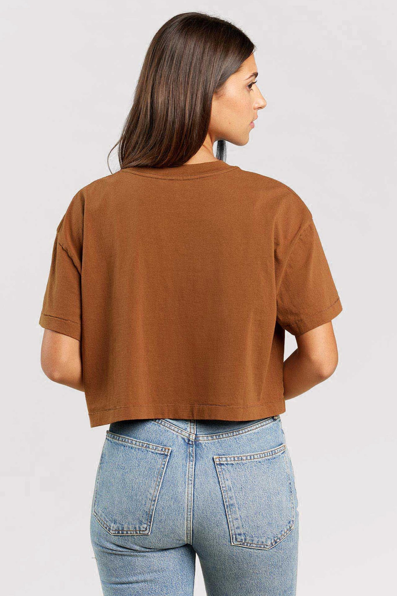 Vintage Cotton Cropped Tee