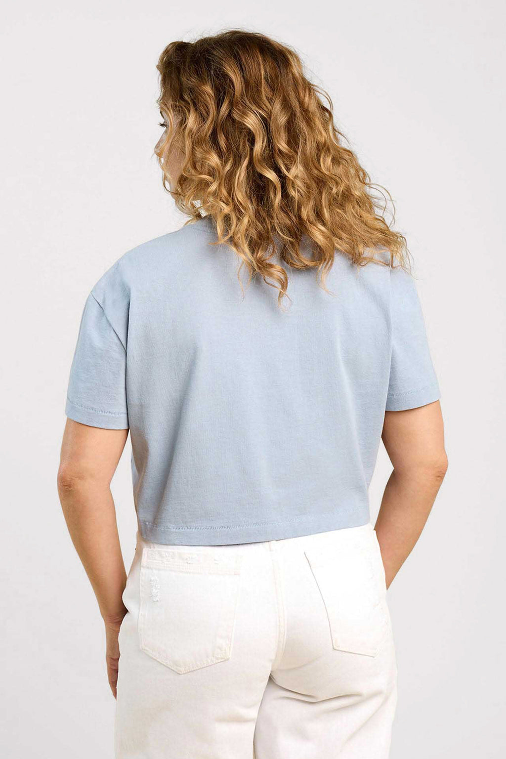 Vintage Cotton Cropped Tee