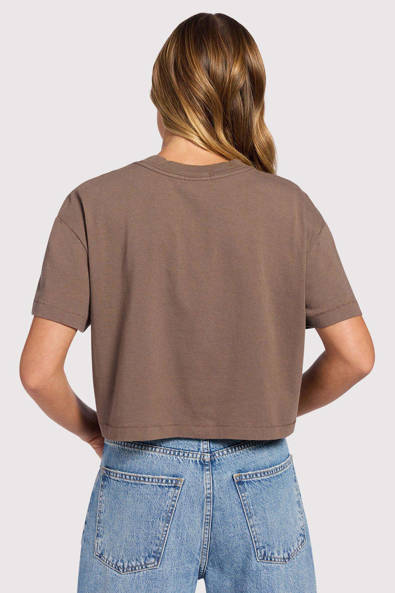 Vintage Cotton Cropped Tee