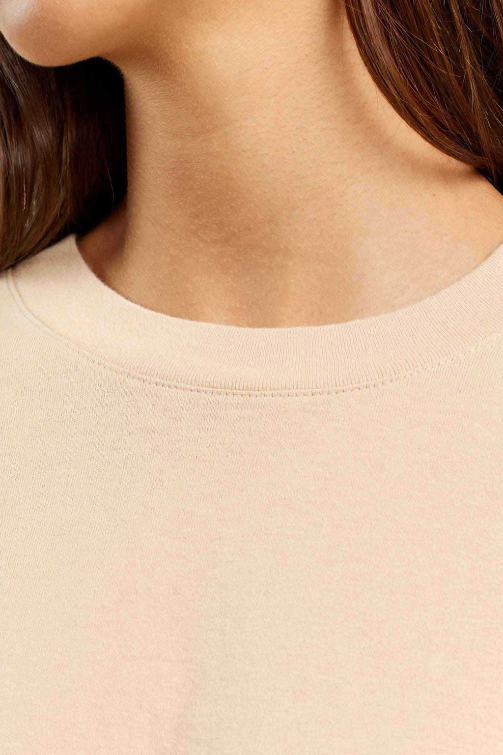 Vintage Cotton Cropped Tee