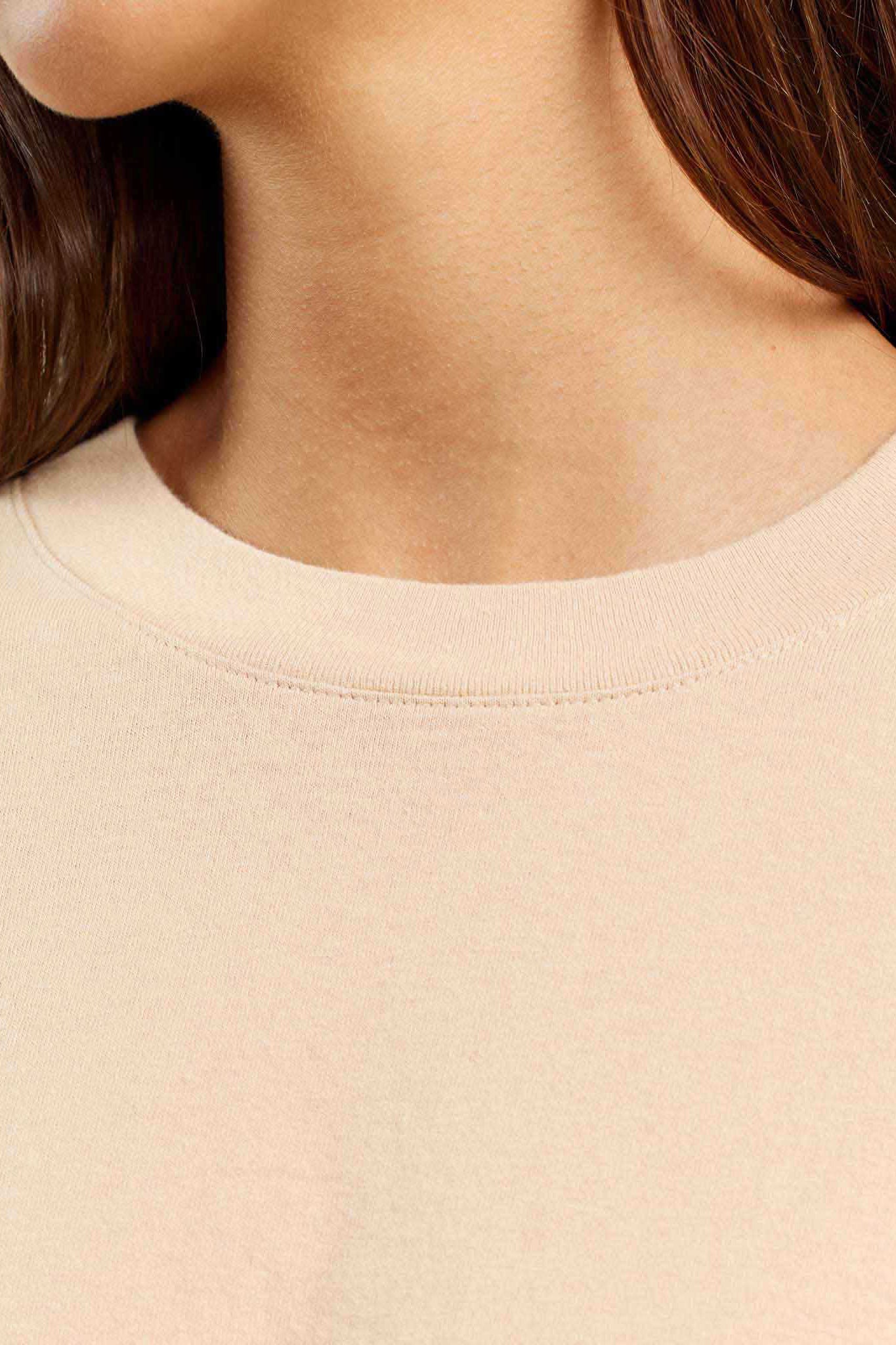 Vintage Cotton Cropped Tee