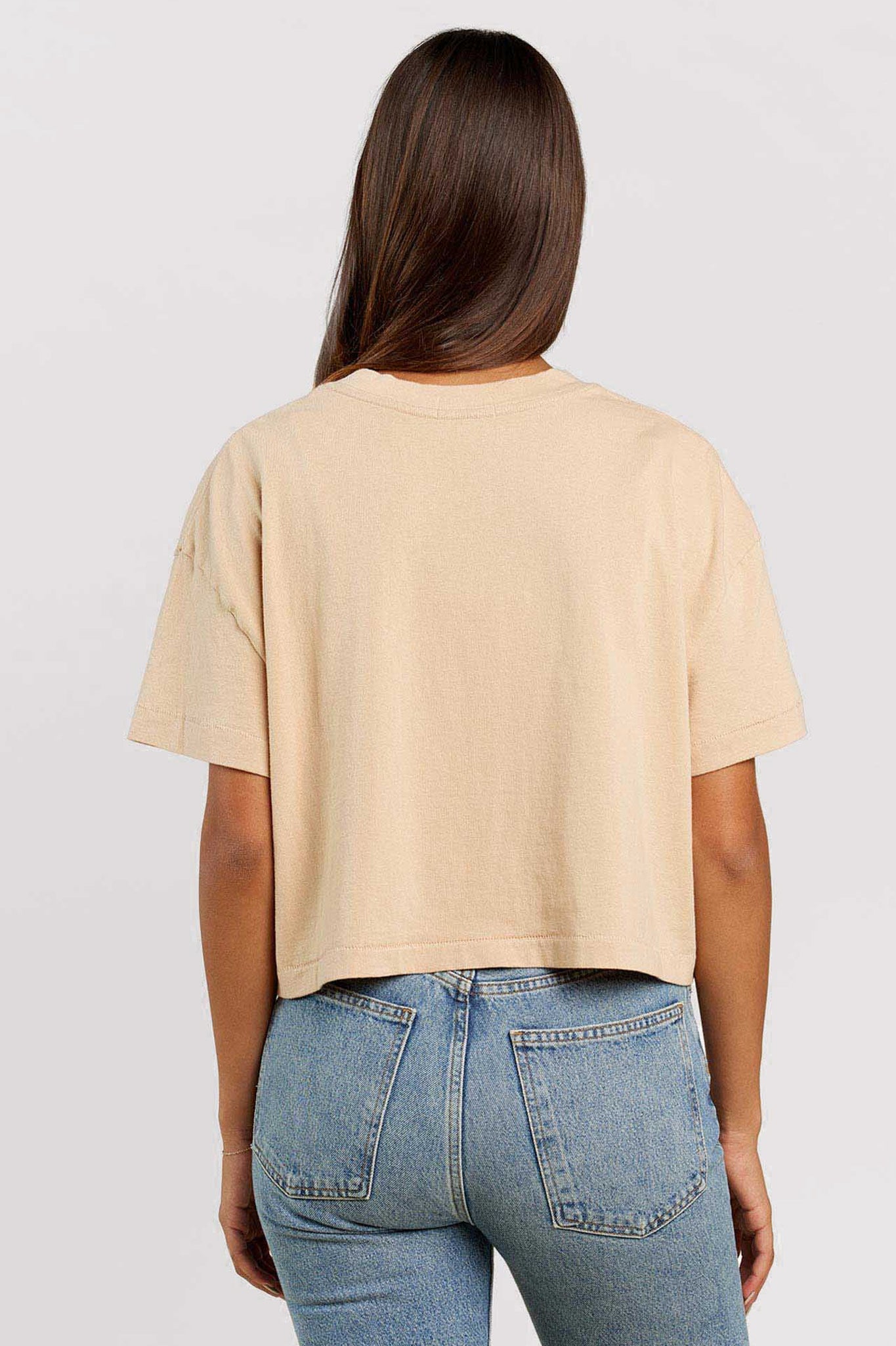 Vintage Cotton Cropped Tee