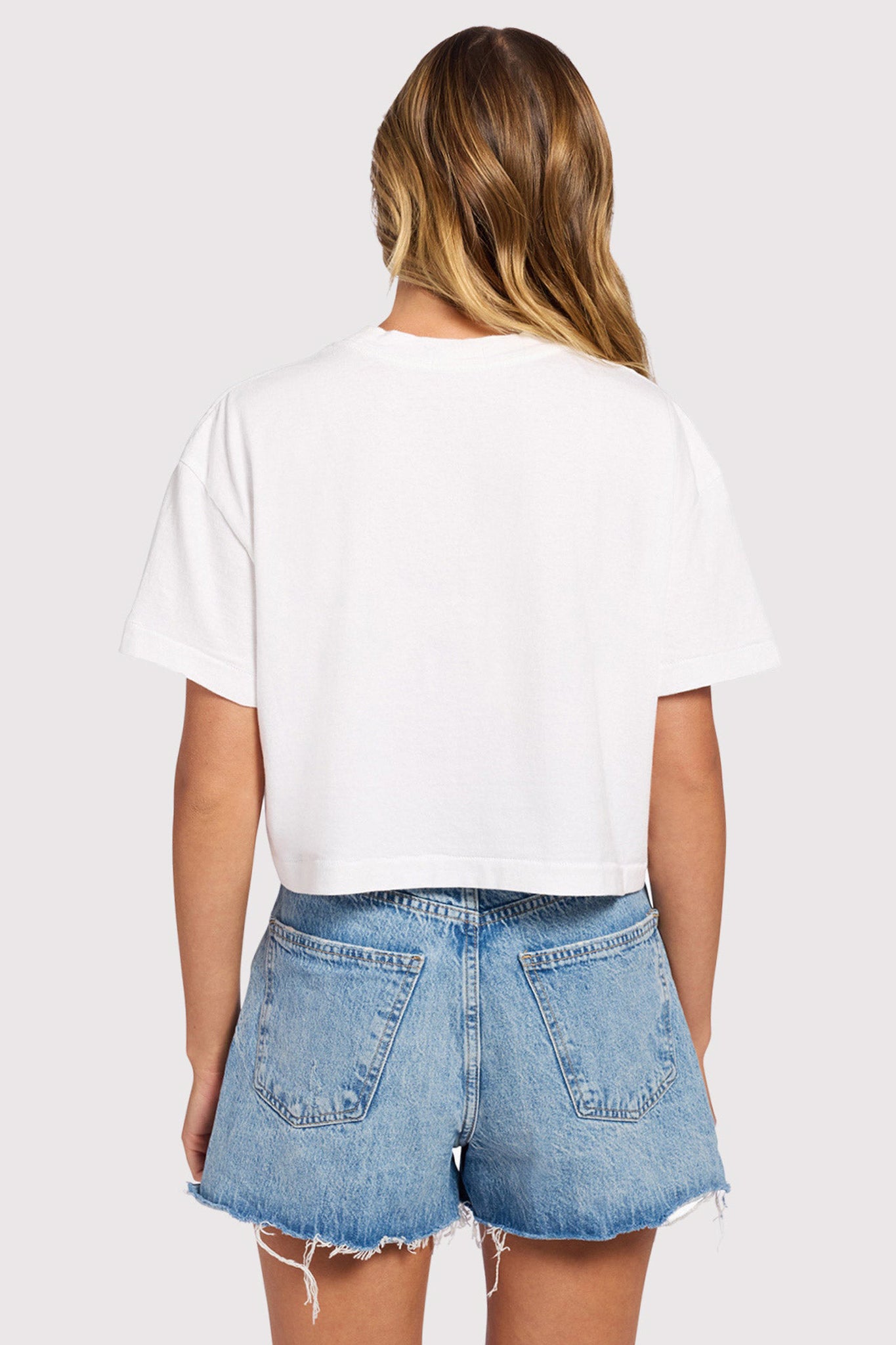 Vintage Cotton Cropped Tee