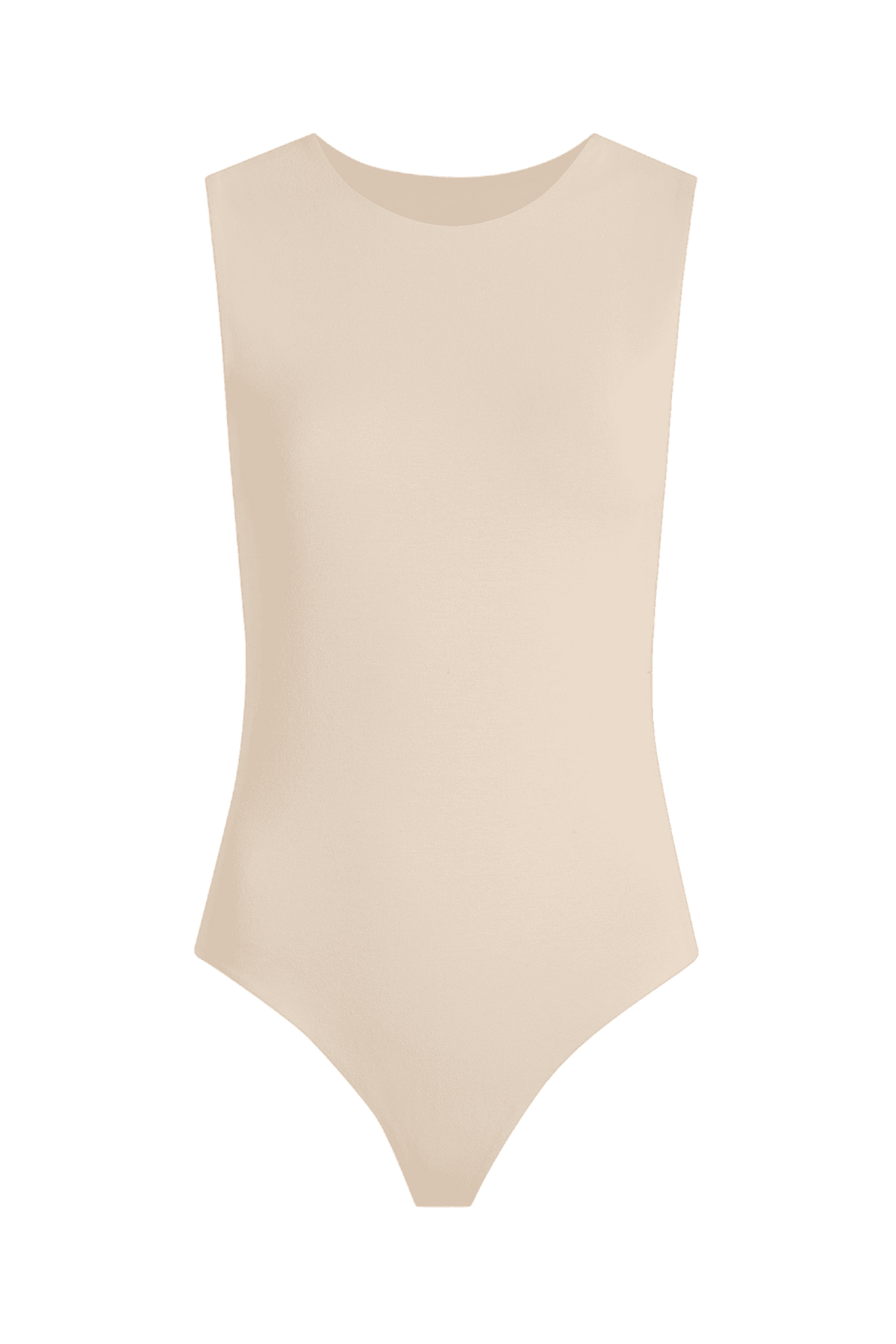 Color:Bone | nuuds tank bodysuit, women’s bodysuit, bodysuit women, everyday fitted top