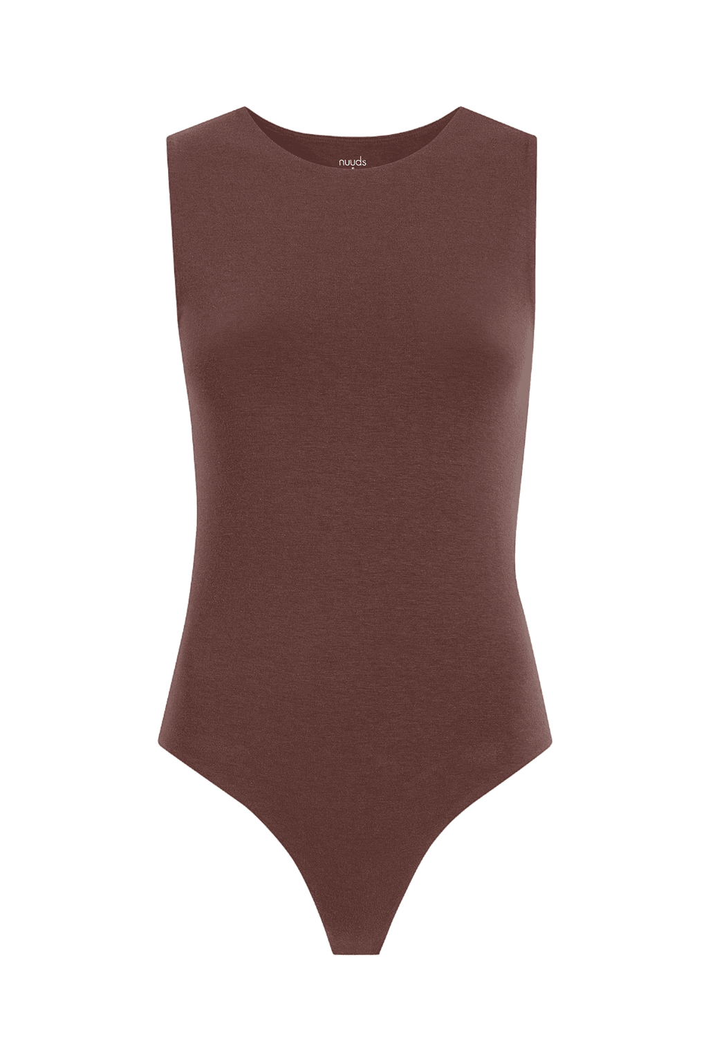 Cotton Stretch Classic Crewneck Tank Bodysuit