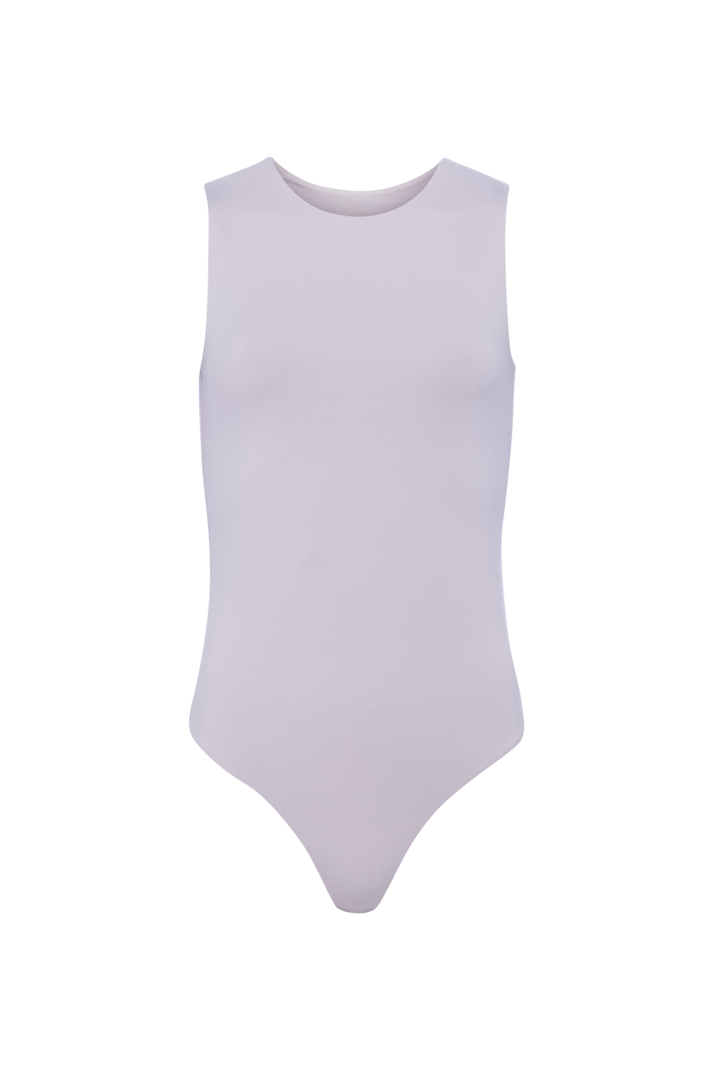 Cotton Stretch Classic Crewneck Tank Bodysuit