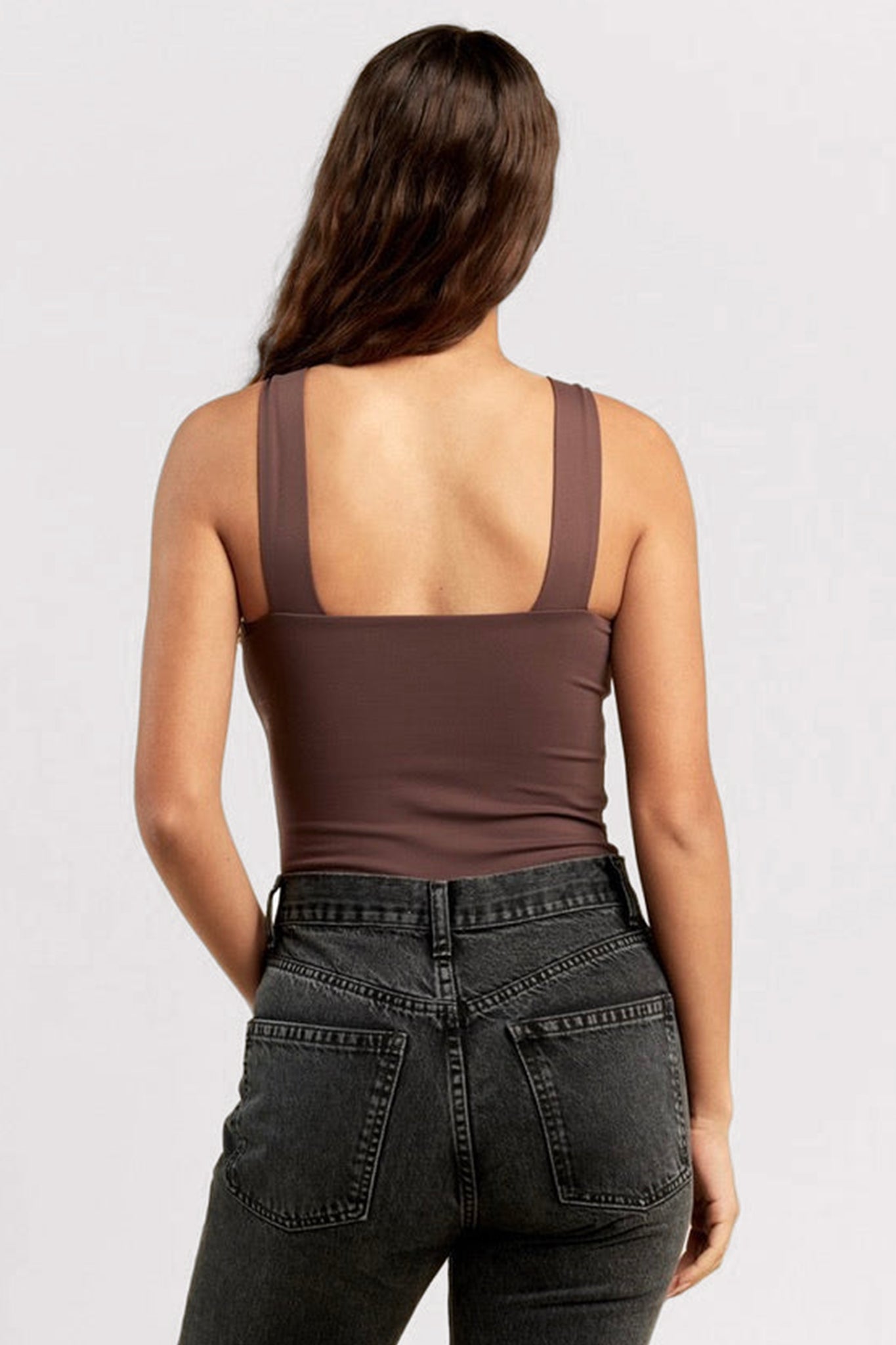 Square Neck Tank Bodysuit