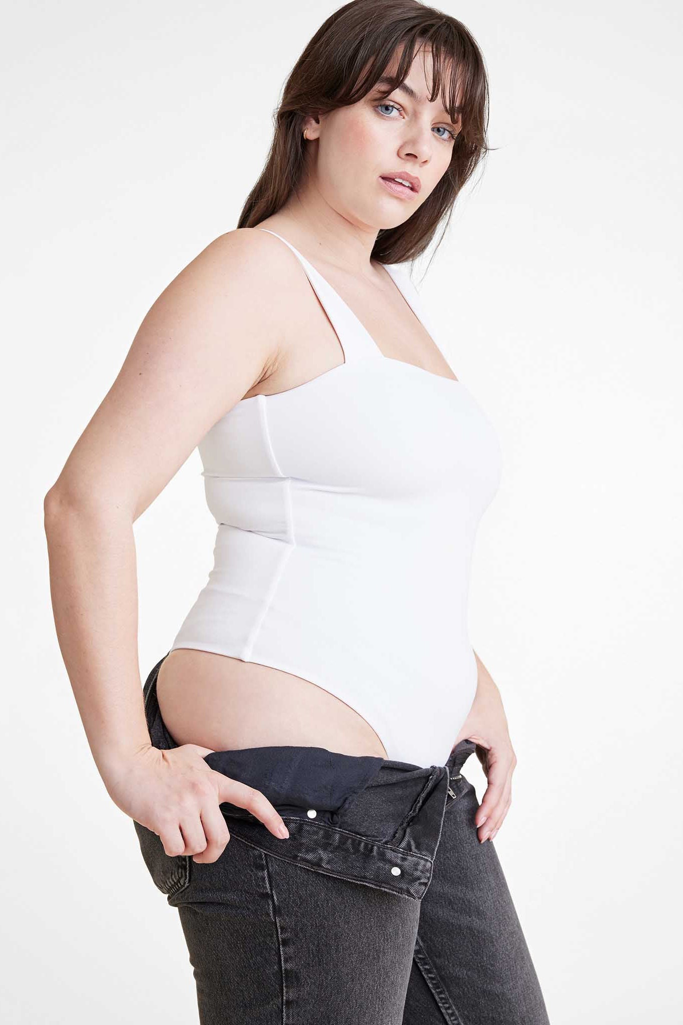 Square Neck Tank Bodysuit