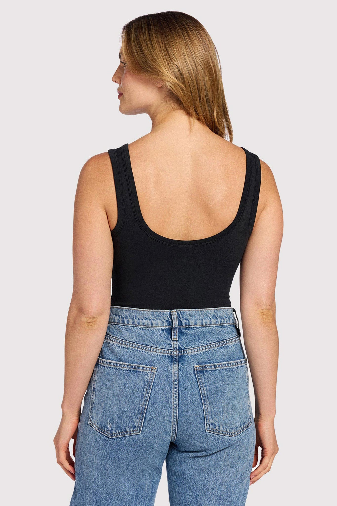 Seamless Scoop Tank Bodysuit
