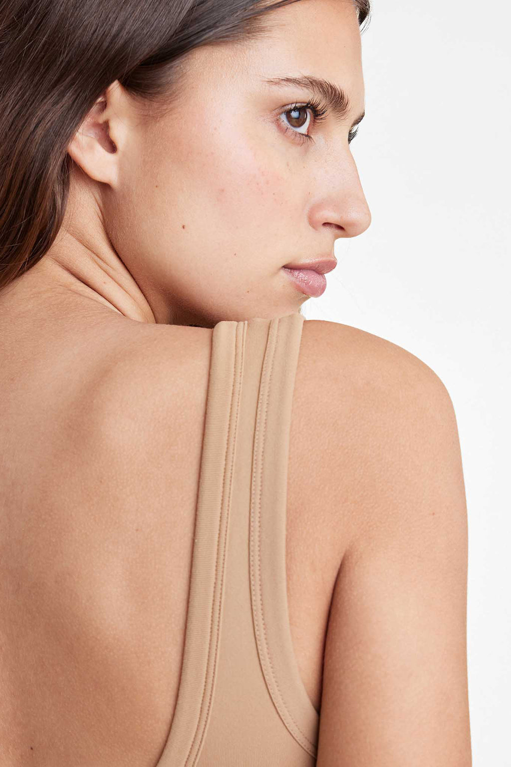 Seamless Scoop Tank Bodysuit