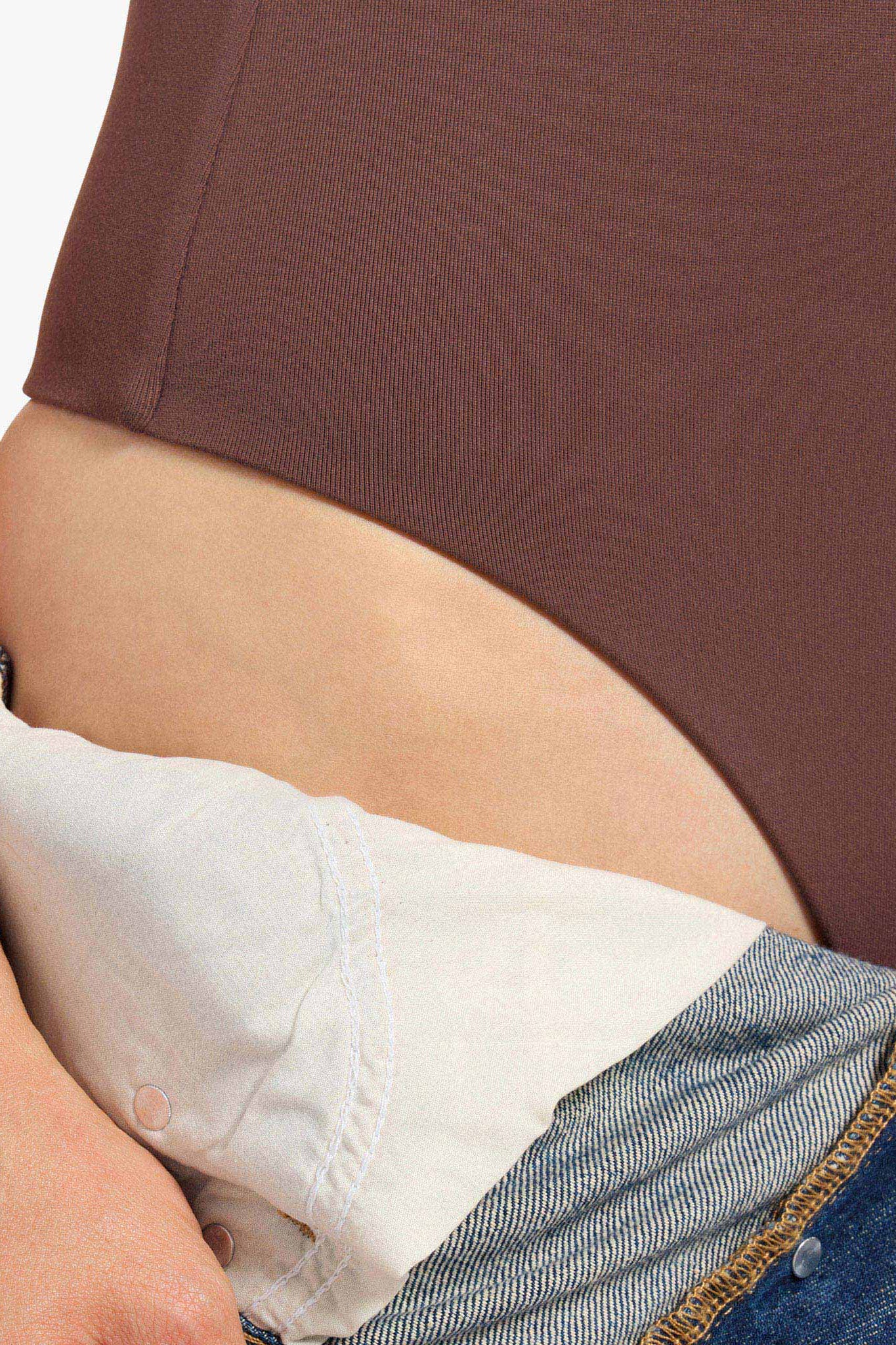 Seamless Scoop Tank Bodysuit