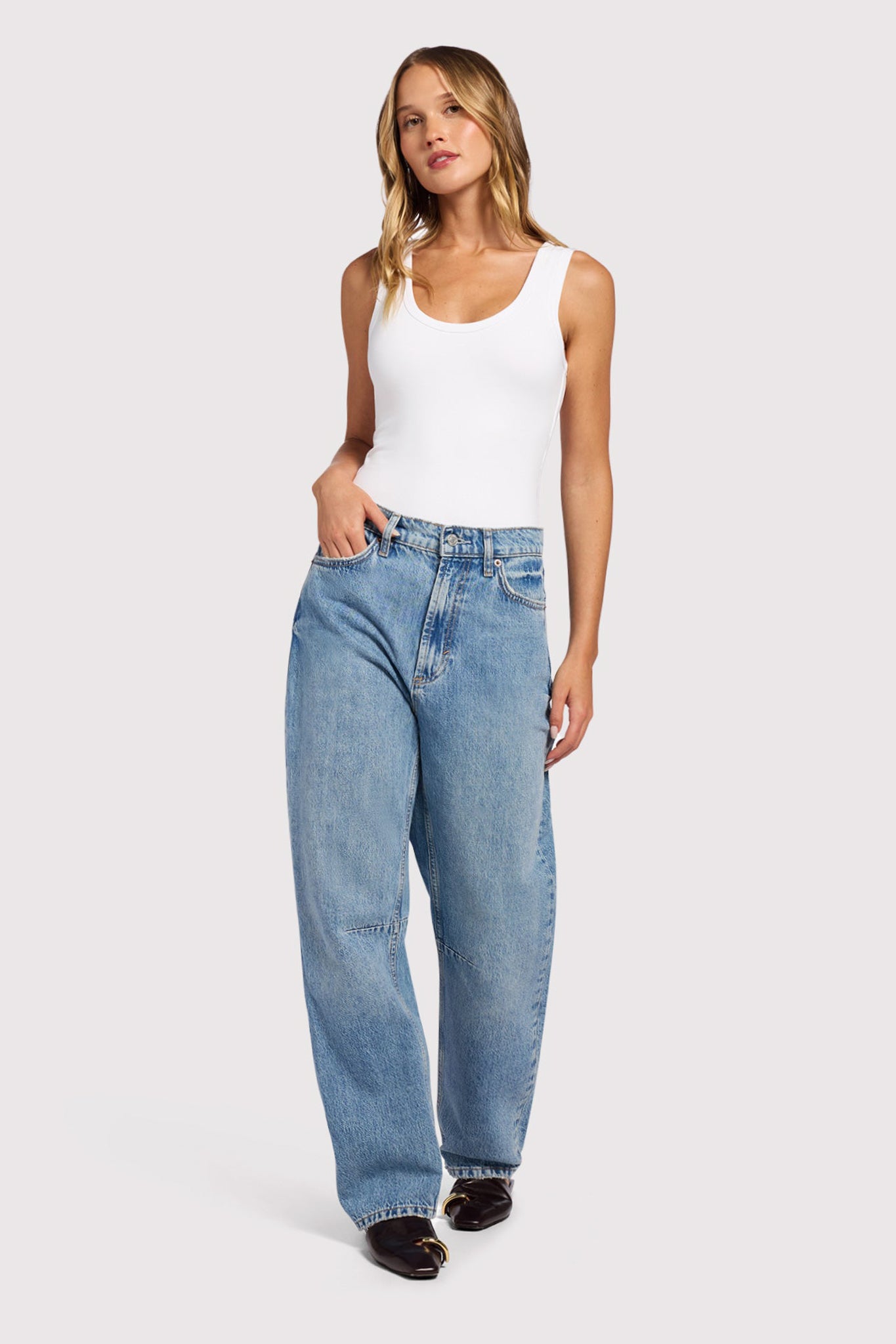 Seamless Scoop Tank Bodysuit