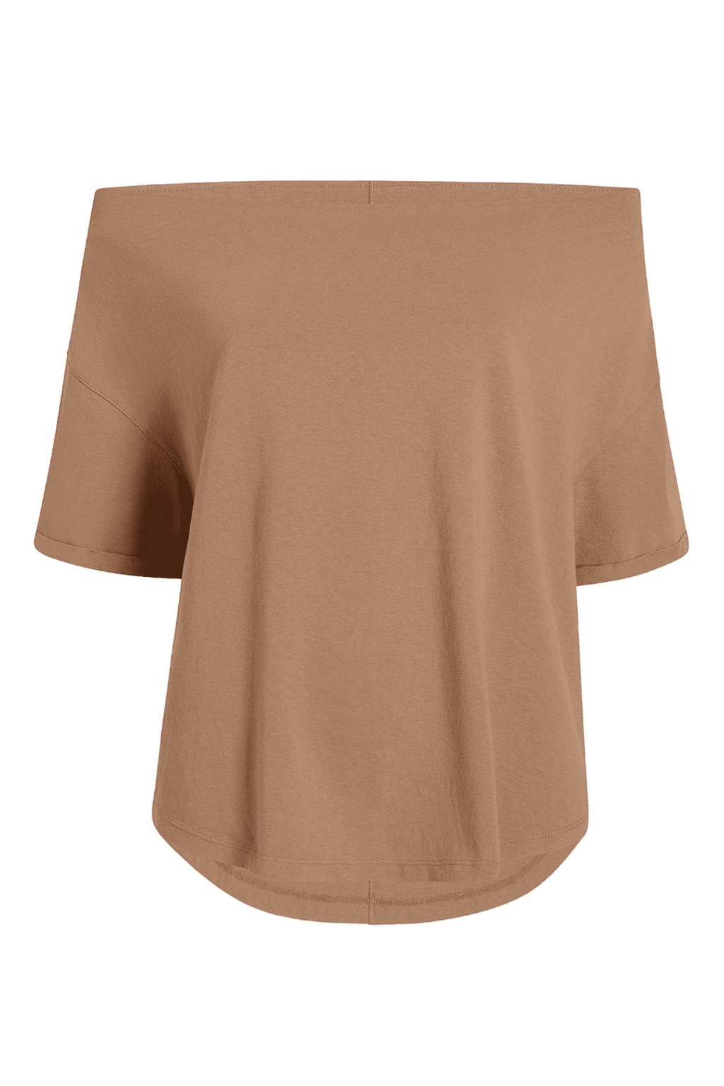 Vintage Cotton Off The Shoulder T-Shirt