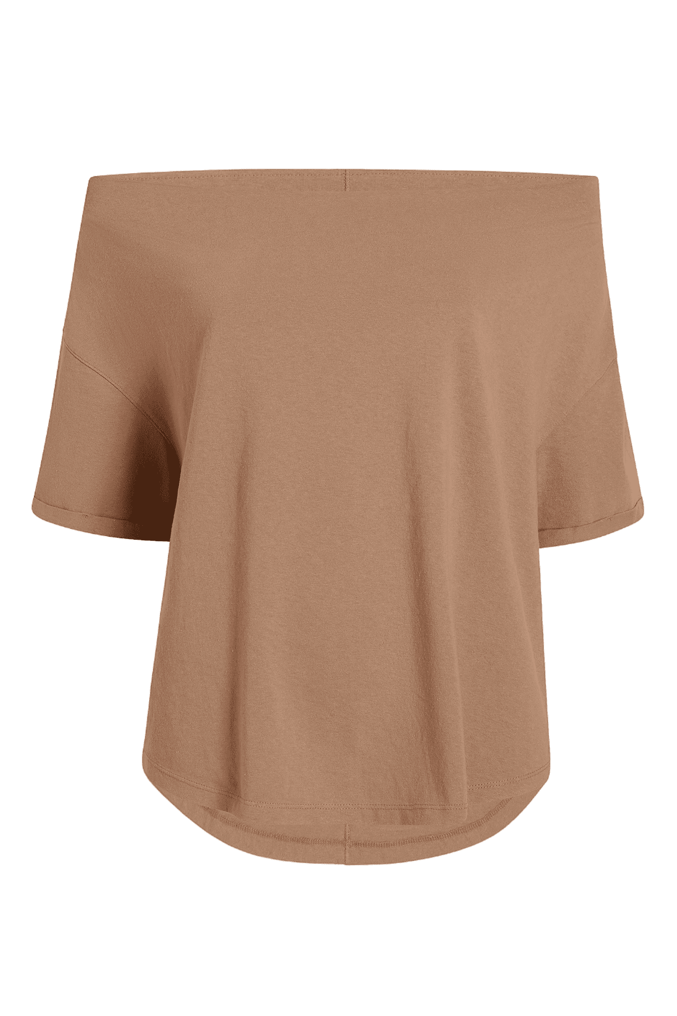 Vintage Cotton Off The Shoulder T-Shirt