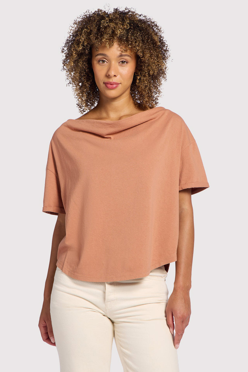 Vintage Cotton Off The Shoulder T-Shirt