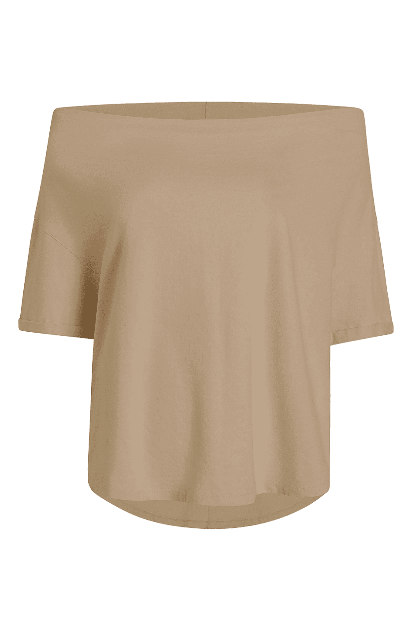 Vintage Cotton Off The Shoulder T-Shirt