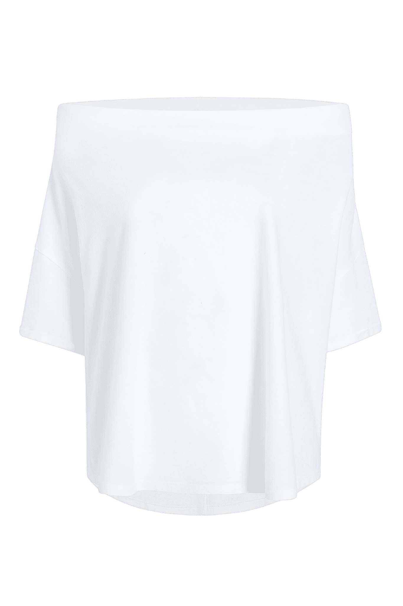 Vintage Cotton Off The Shoulder T-Shirt