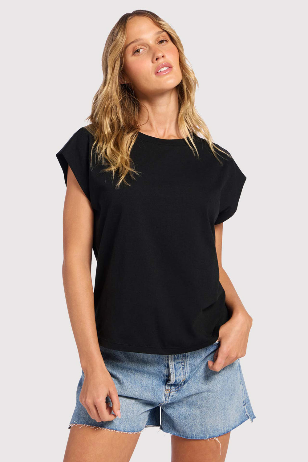 Soft Cotton Muscle Tee