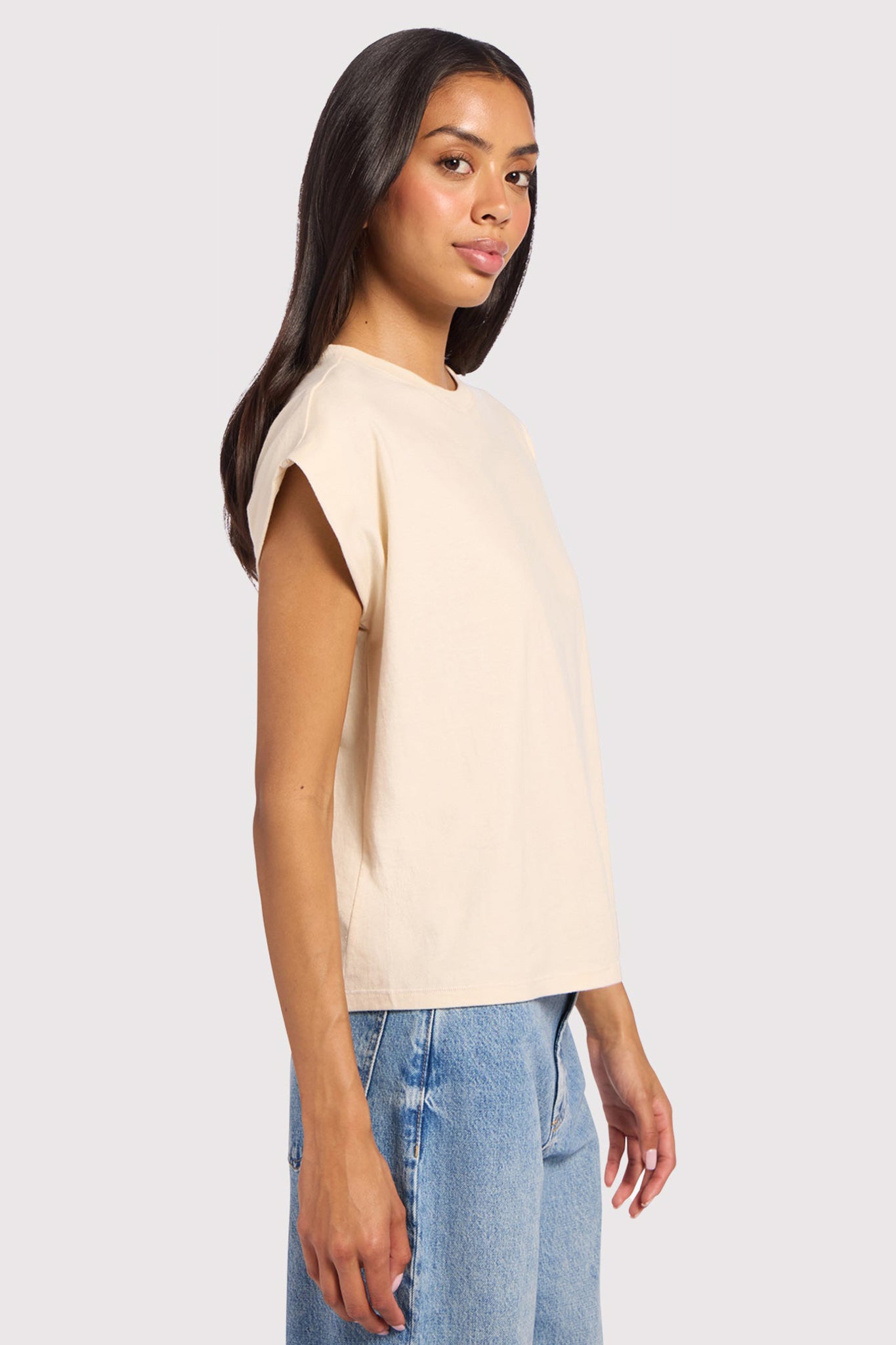 Soft Cotton Muscle Tee