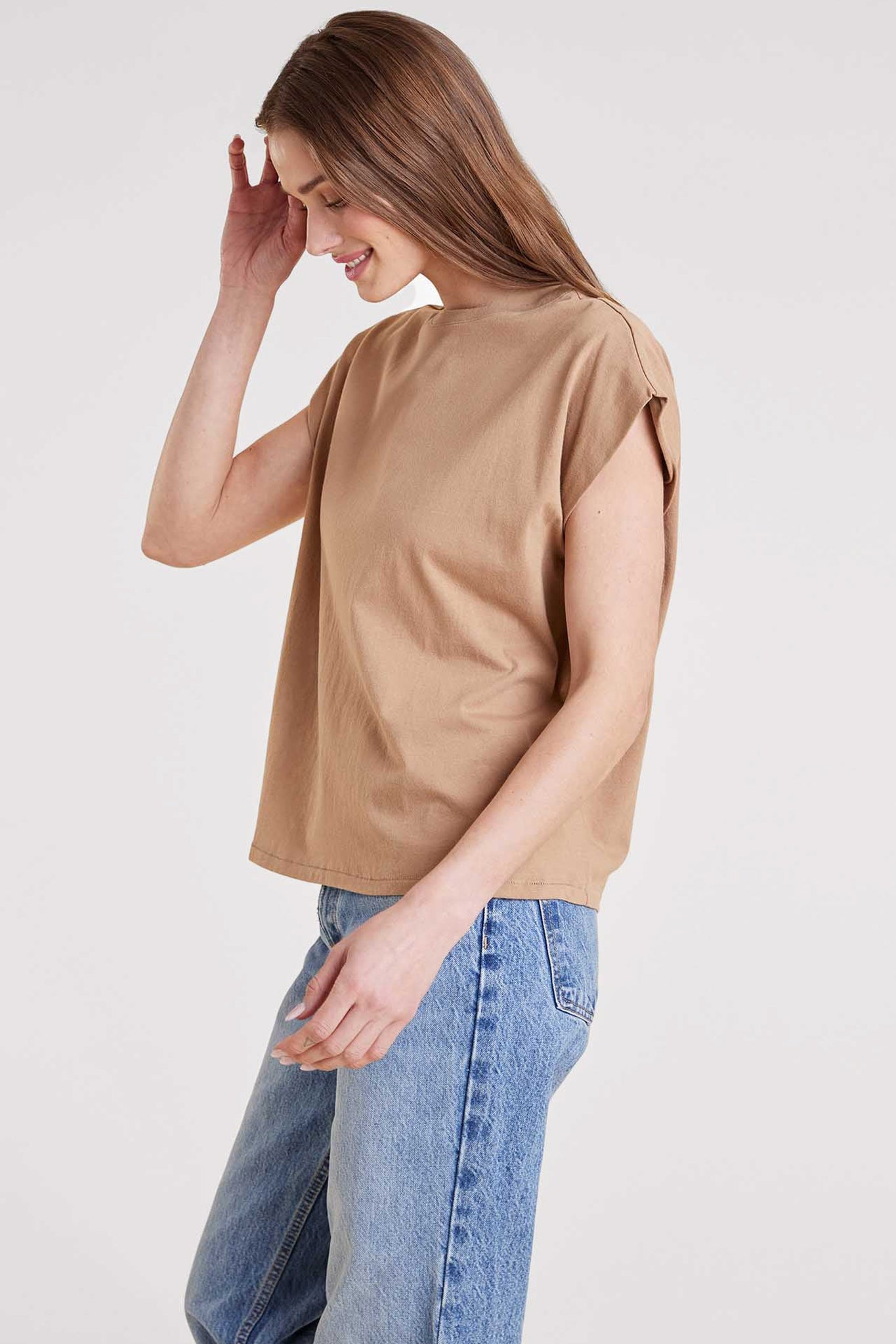 Soft Cotton Muscle Tee