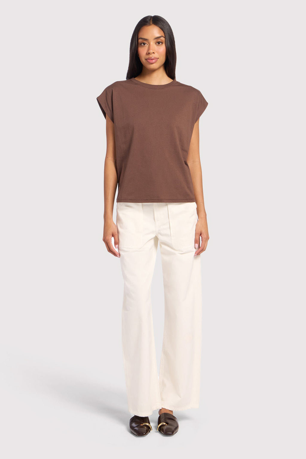 Soft Cotton Muscle Tee