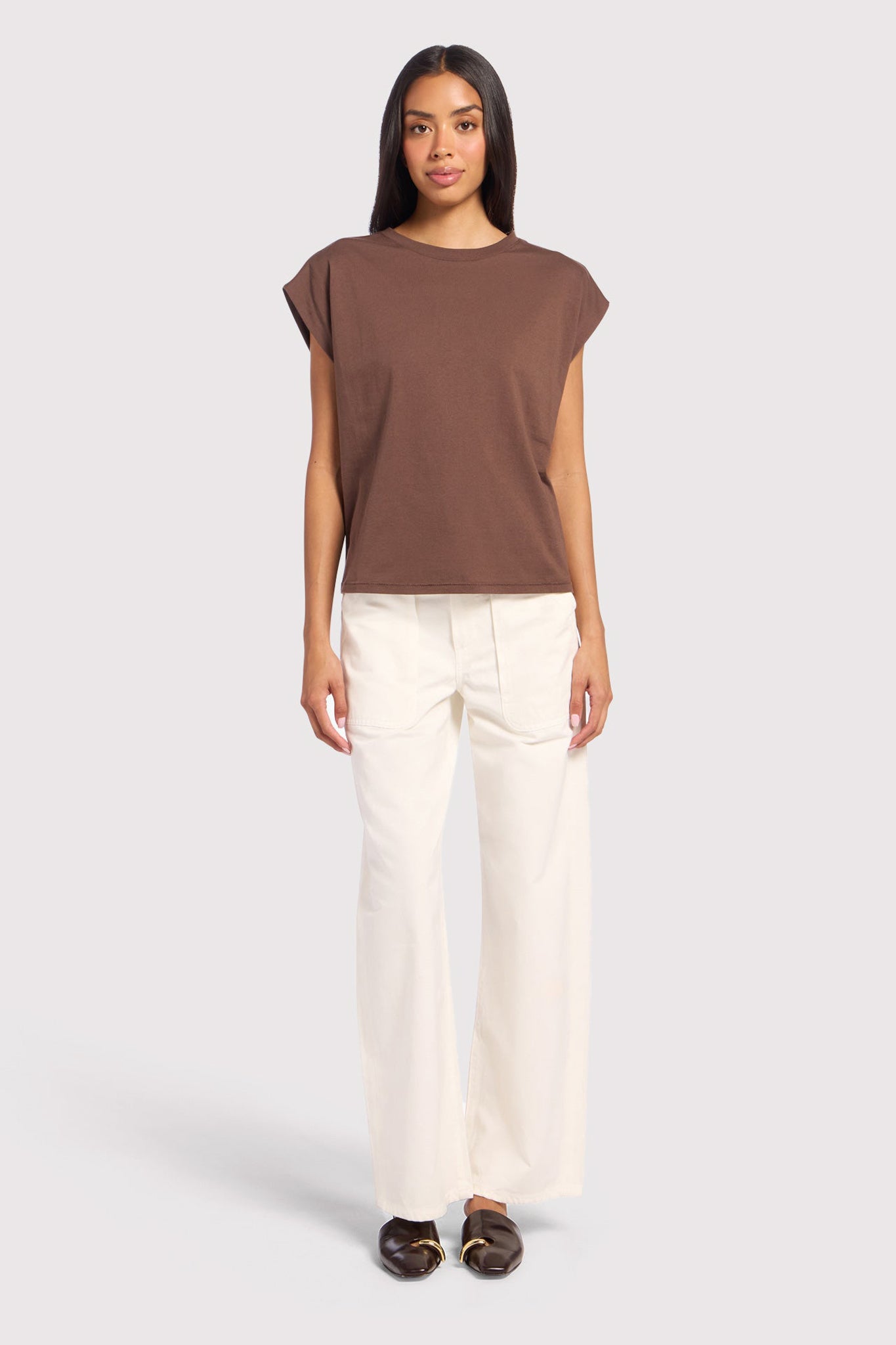 Soft Cotton Muscle Tee