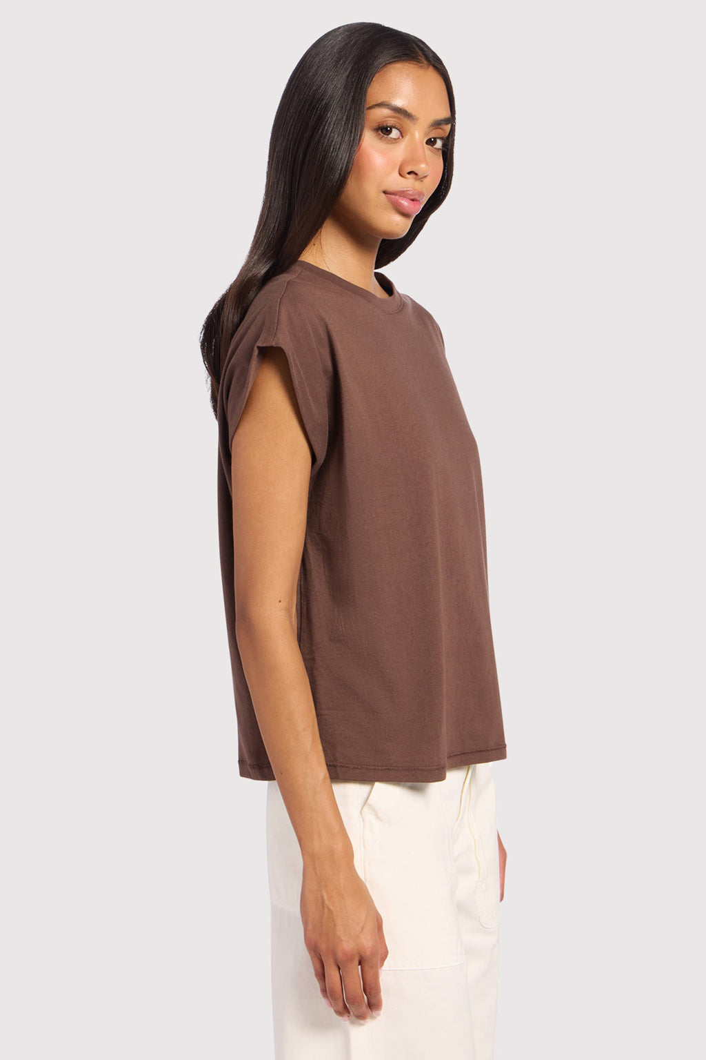 Soft Cotton Muscle Tee