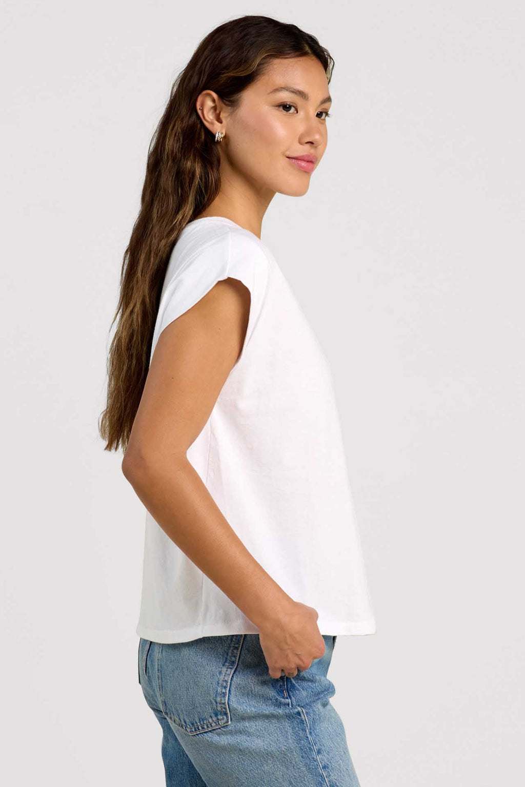 Soft Cotton Muscle Tee