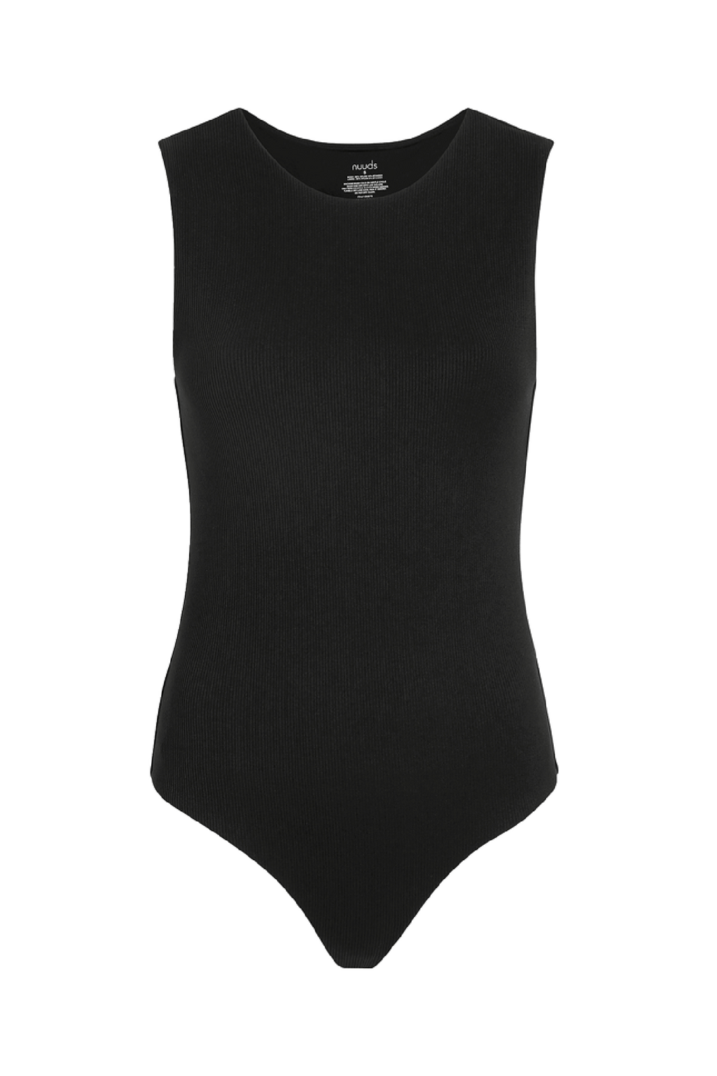 Ribbed Crewneck Tank Bodysuit