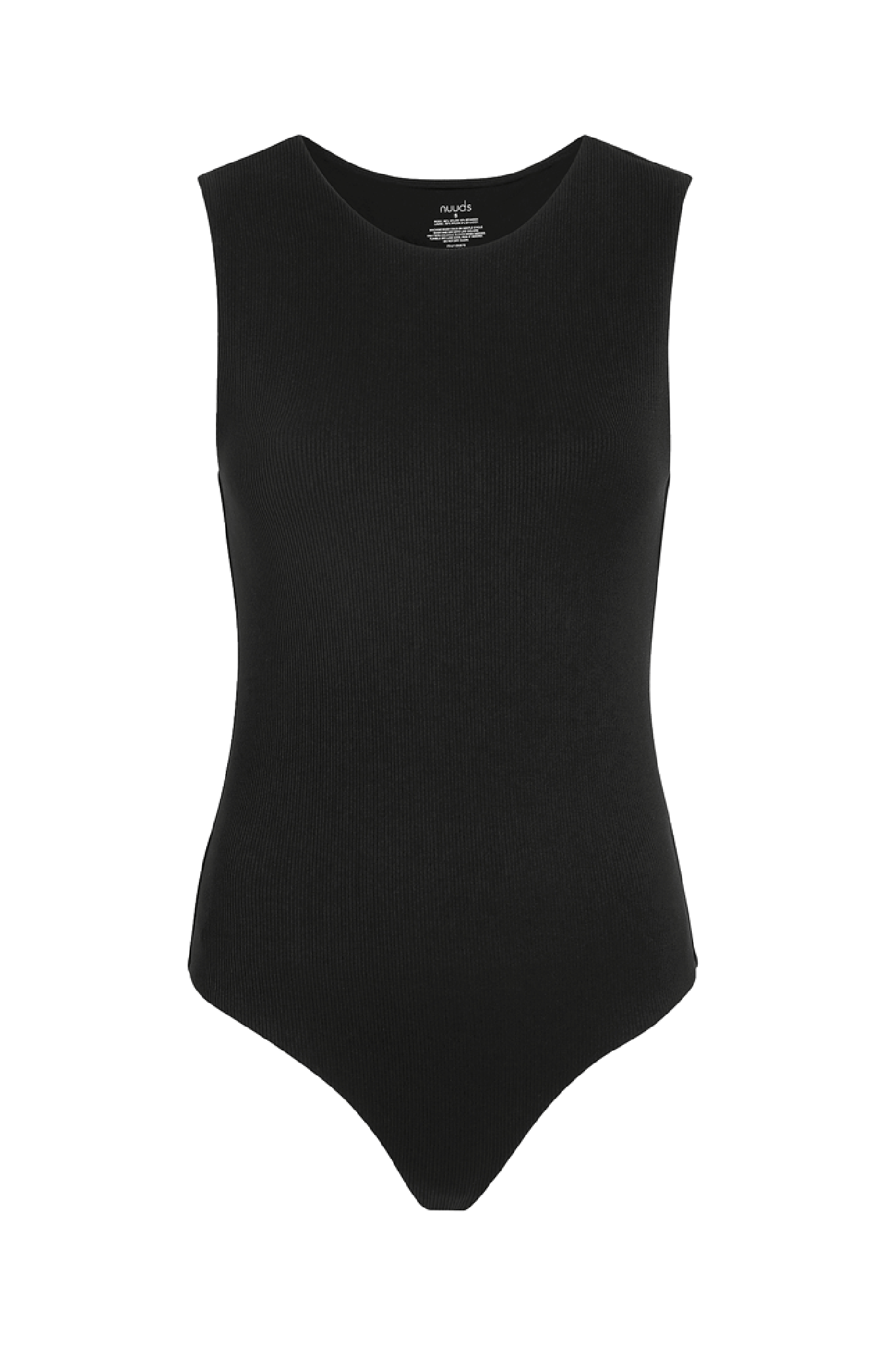 Ribbed Crewneck Tank Bodysuit