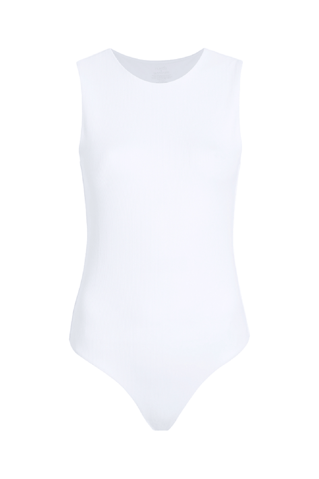 Ribbed Crewneck Tank Bodysuit
