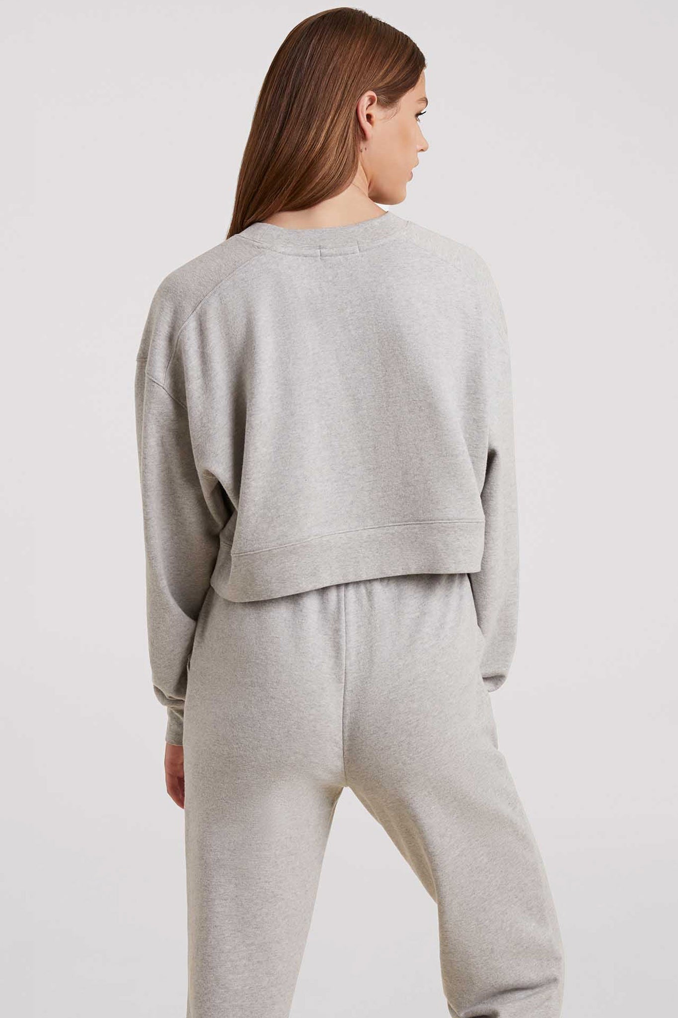 Cropped Crewneck Sweatshirt
