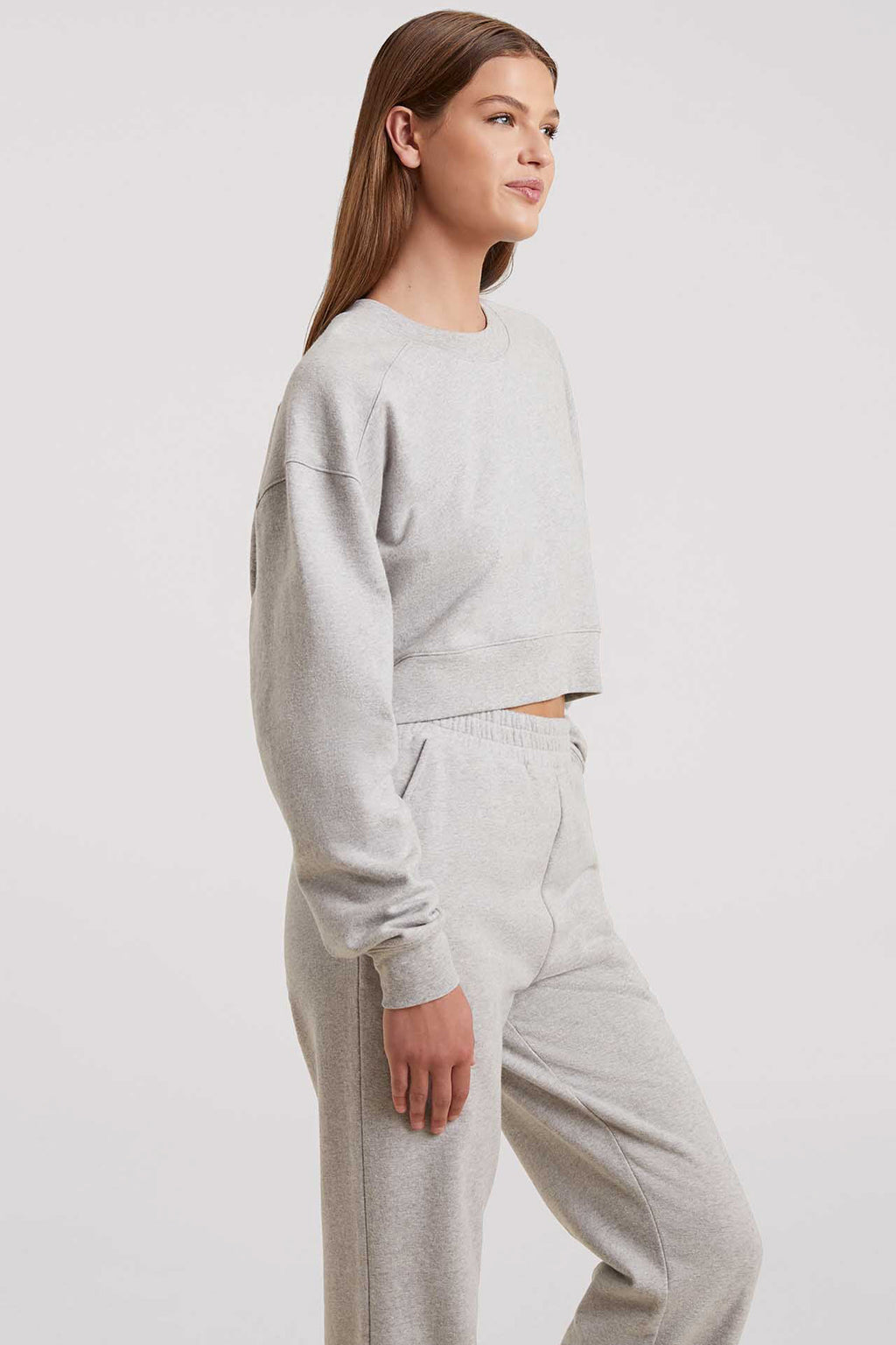 Cropped Crewneck Sweatshirt