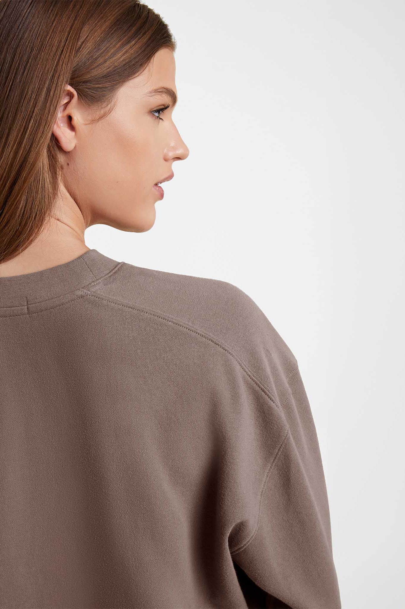 Cropped Crewneck Sweatshirt