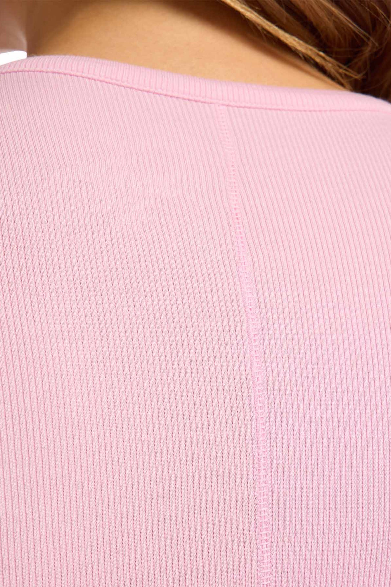 Slinky Rib Long Sleeve Shirt