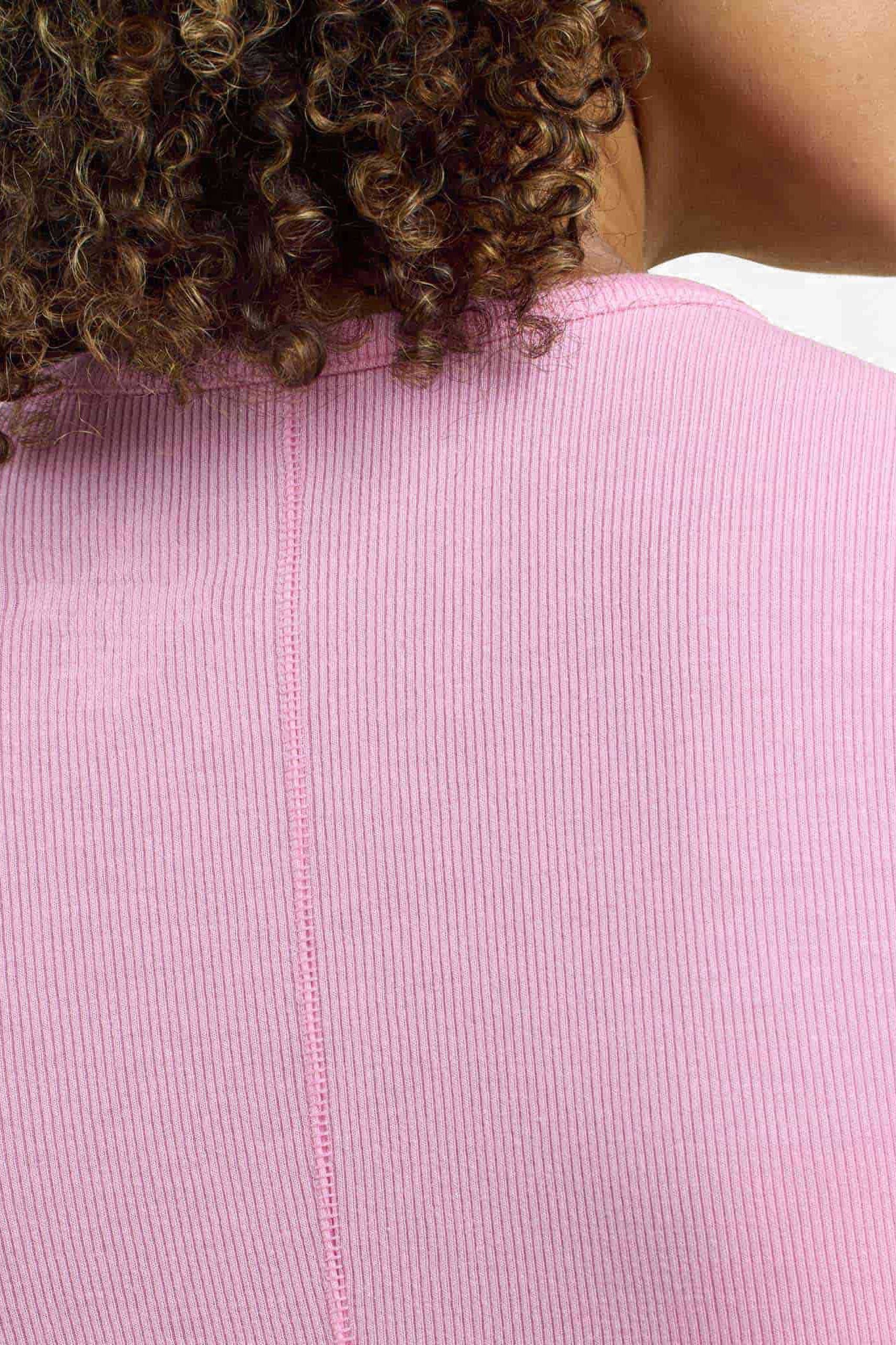 Slinky Rib Long Sleeve Shirt