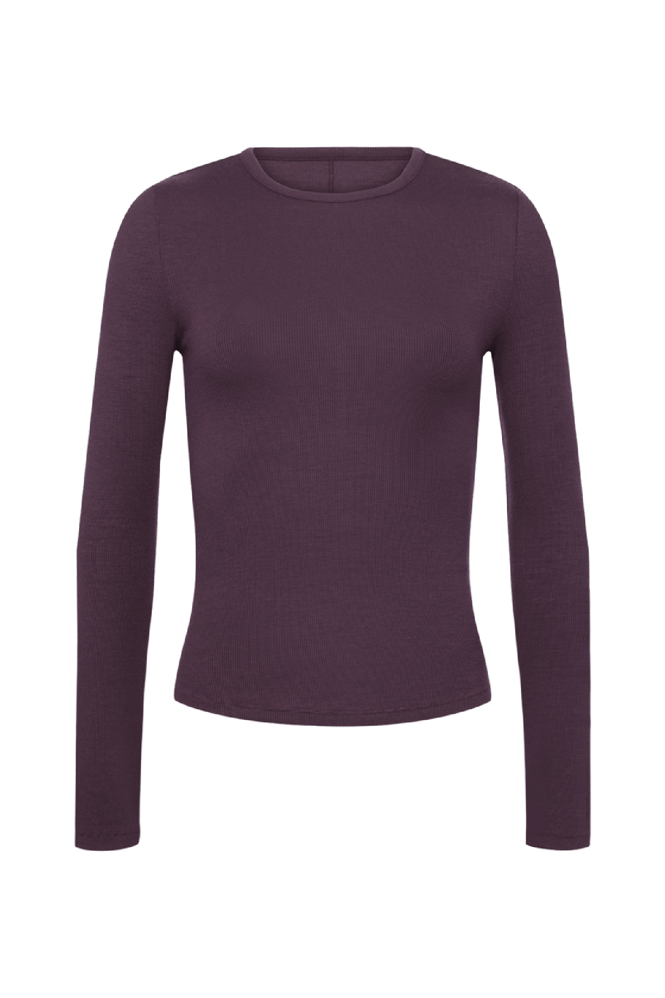 Slinky Rib Long Sleeve Shirt