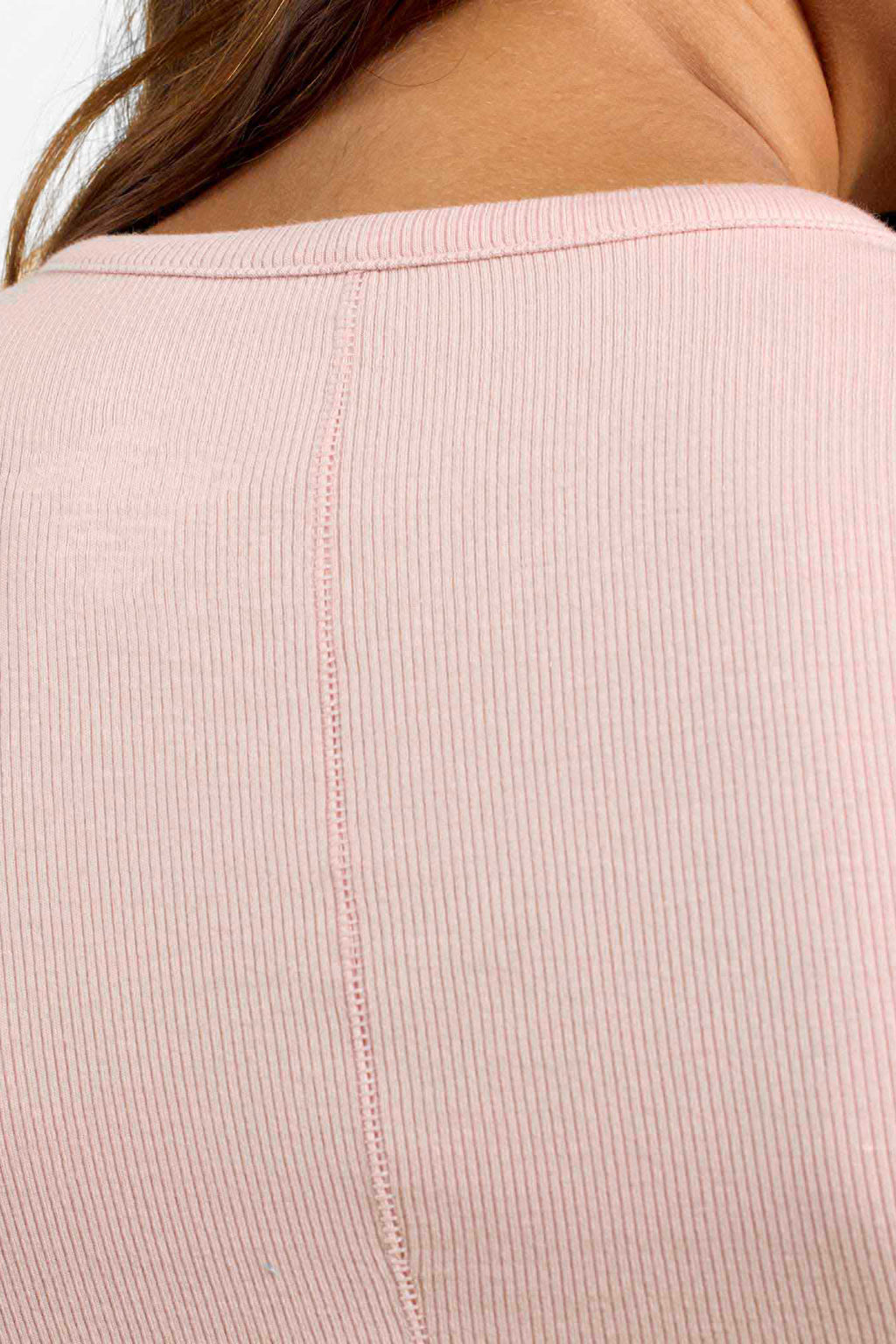 Slinky Rib Long Sleeve Shirt